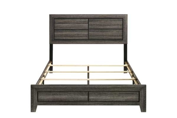 Max Queen Panel Bed in a Box with USB Port