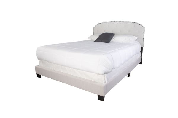 Olivia Upholstered Twin Bed in a Box