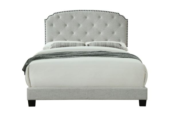 Olivia Upholstered Twin Bed in a Box