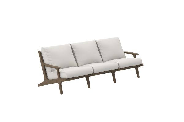 Saratoga Outdoor Patio Teak Sofa