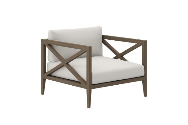 Northlake Outdoor Patio Teak Armchair