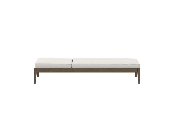 Northlake Outdoor Patio Teak Chaise Lounge