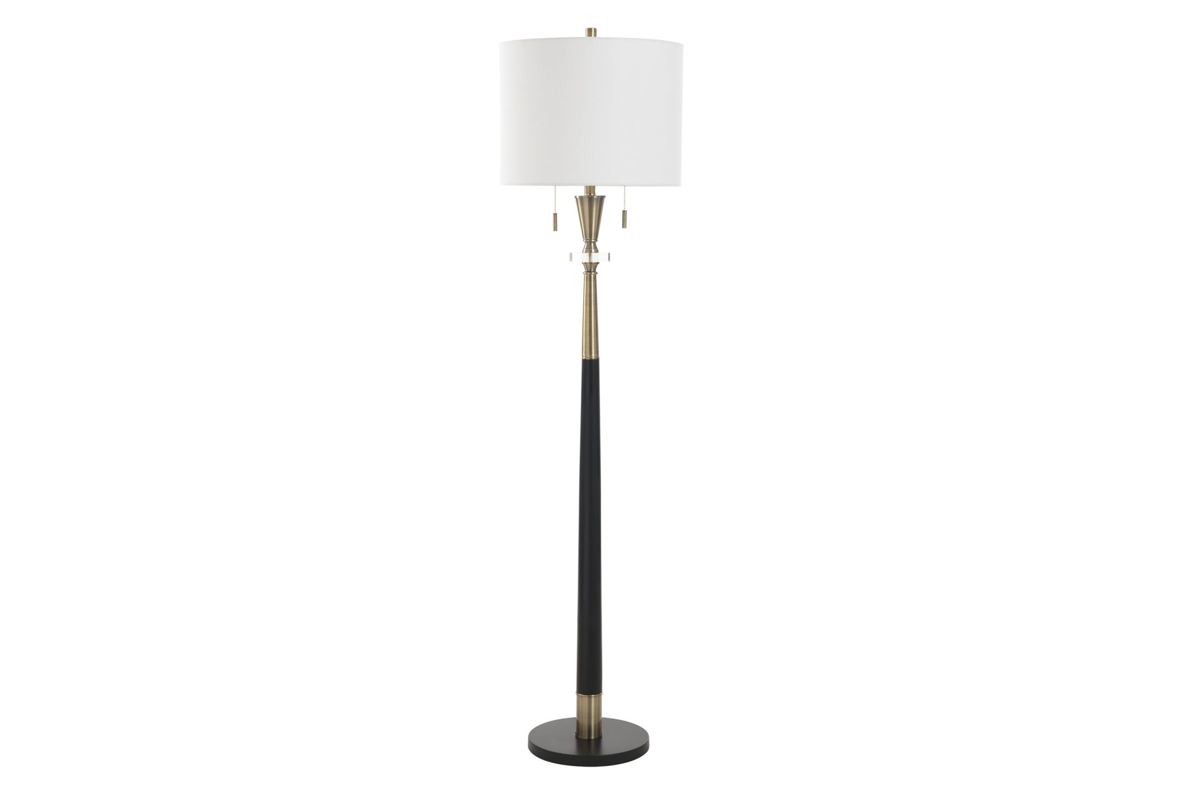 Larson Gold Floor Lamp at Gardner White