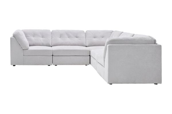 Rio Grey 5-Piece Sectional