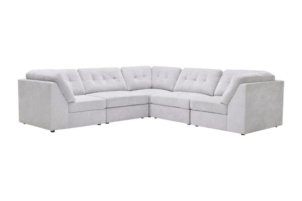 Rio Grey 5-Piece Sectional