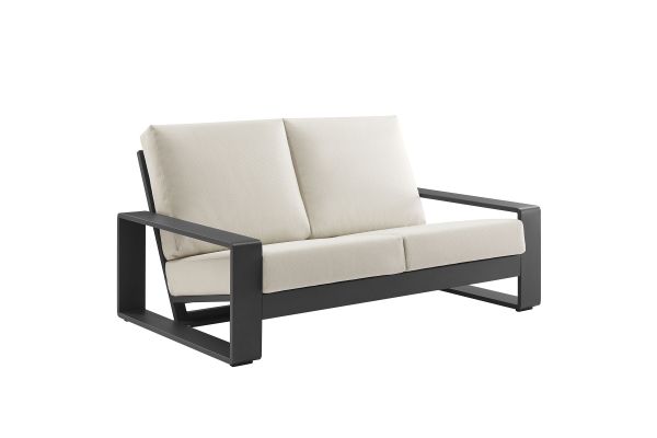Lirienne Outdoor Patio Aluminum Loveseat by Modway