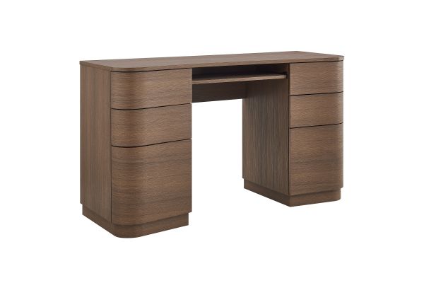 Mirae 55" 6-Drawer Curved Office Desk by Modway