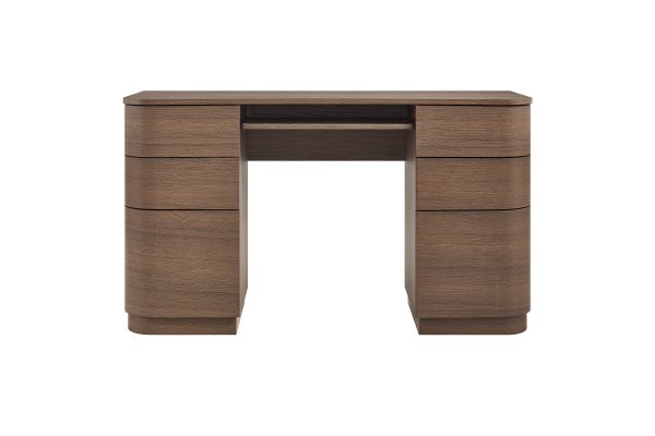 Mirae 55" 6-Drawer Curved Office Desk by Modway