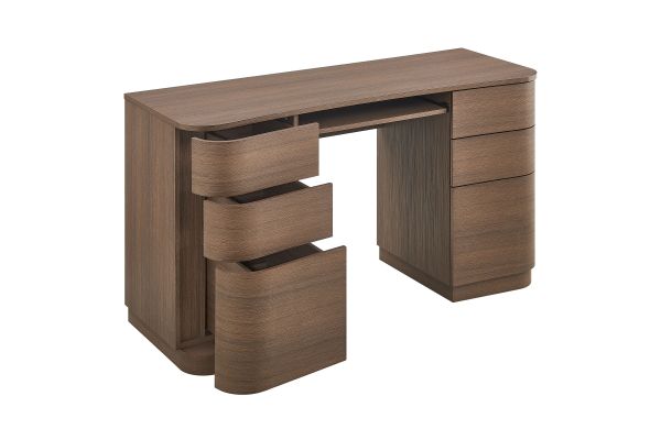 Mirae 55" 6-Drawer Curved Office Desk by Modway