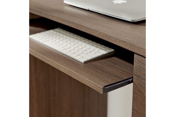 Mirae 55" 6-Drawer Curved Office Desk by Modway