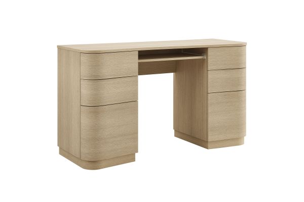 Mirae 55" 6-Drawer Curved Office Desk by Modway