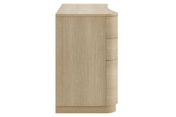 Mirae 55" 6-Drawer Curved Office Desk by Modway