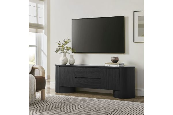 Duval 71 Inch Oval TV Cabinet by Modway