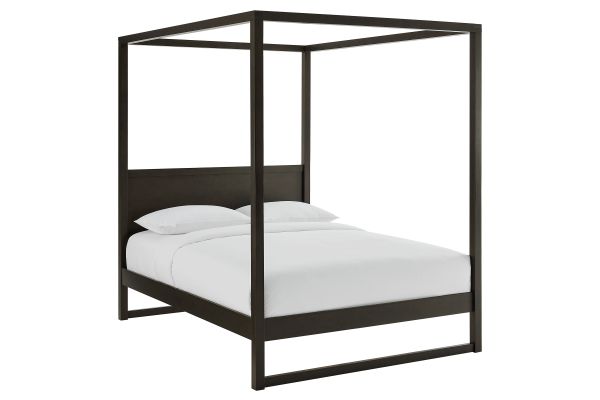 Alva King Wood Canopy Platform Bed by Modway
