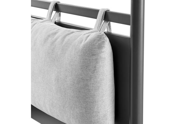 Marlowe 4-Poster Canopy Metal Twin Platform Bed by Modway