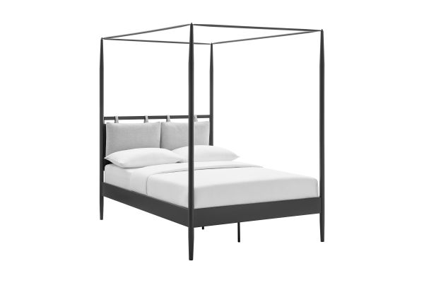 Marlowe 4-Poster Canopy Metal Full Platform Bed by Modway