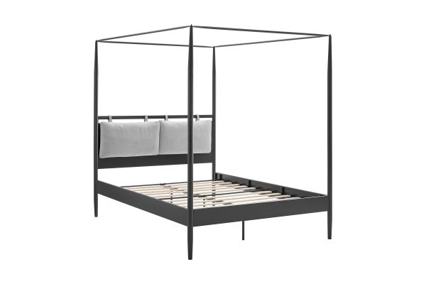 Marlowe 4-Poster Canopy Metal Queen Platform Bed by Modway