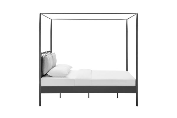 Marlowe 4-Poster Canopy Metal Queen Platform Bed by Modway