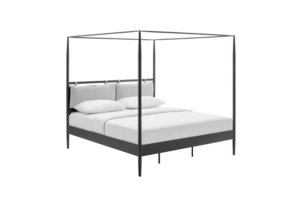 Marlowe 4-Poster Canopy Metal King Platform Bed by Modway