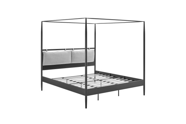 Marlowe 4-Poster Canopy Metal King Platform Bed by Modway
