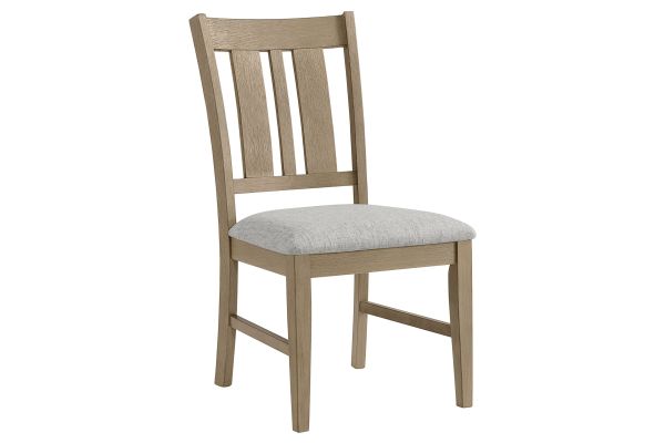 Hadley Natural Dining Table + 4 Dining Chairs