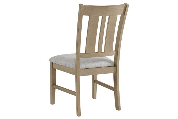 Hadley Natural Dining Table + 4 Dining Chairs