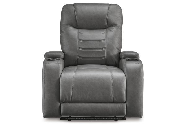 Schooner Rocks Slate Power Recliner