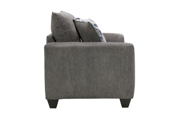 Capri Grey Chair and a 1/2