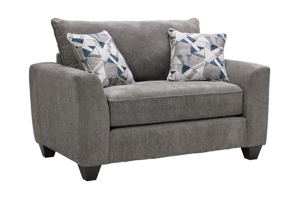 Capri Grey Chair and a 1/2