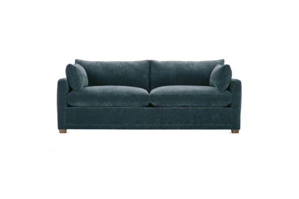 Sylvie Blue Sofa by Rowe