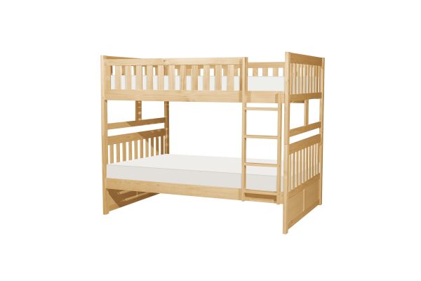 Bartly Natural Pine Full/Full Bunk Bed and Chest
