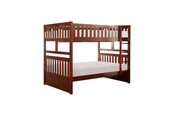 Rowe Dark Cherry Full/Full Bunk Bed and Chest