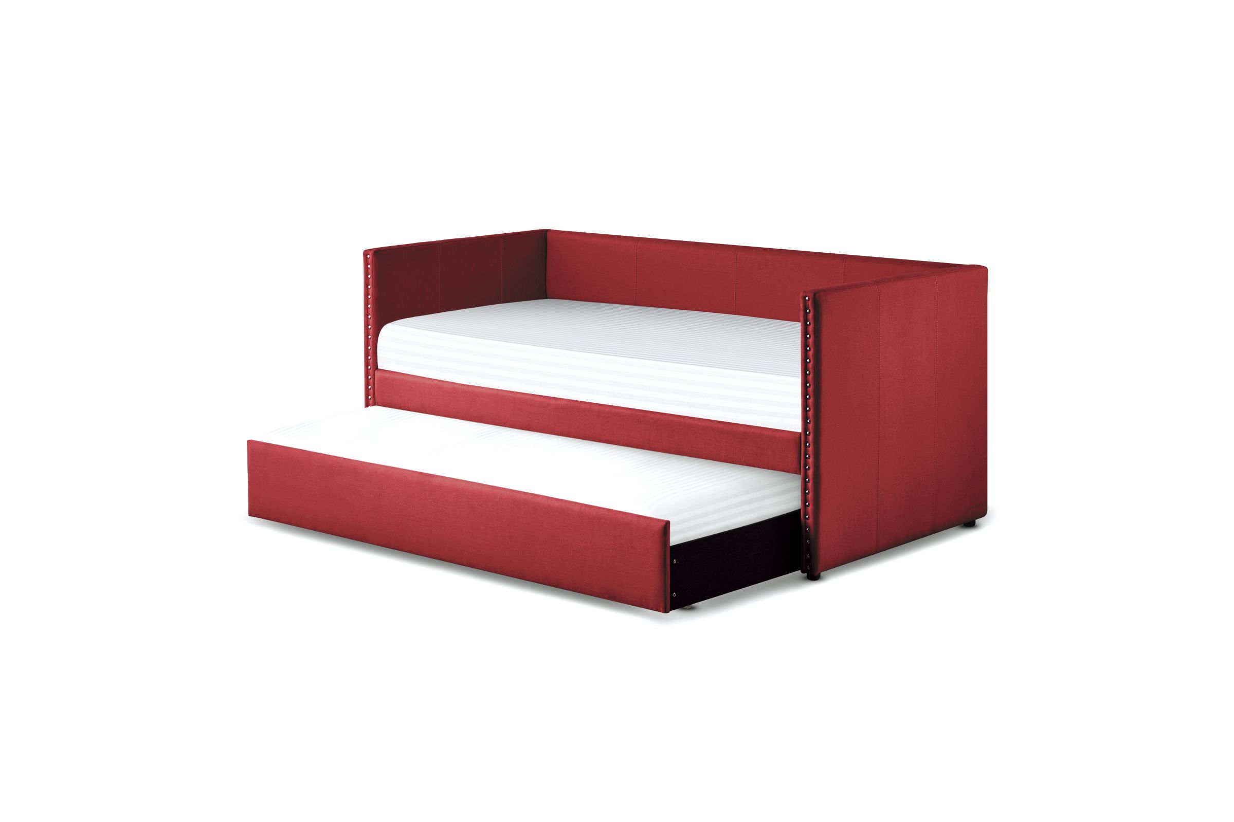 1112 タイニーアンエステル レッドヘッド Therese Red Twin Daybed with Trundle at Gardner White