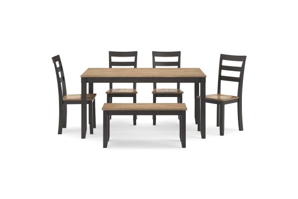 Gesthaven Brown 6-Piece Dining Set