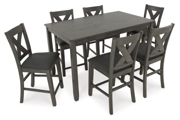 Caitbrook Counter Height 7-Peice Dining Set