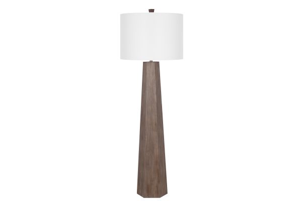 Dark Brown Floor Lamp