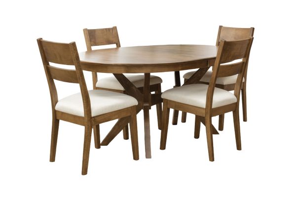 Paramour Extendable Table + 4 Chairs  