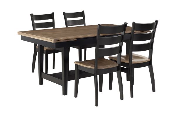 Christopher Extendable Table + 4 Chairs  
