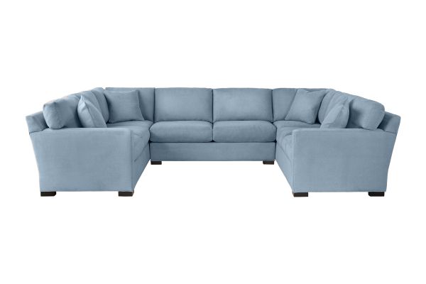 Harmonie Blue 3-Piece Sectional 