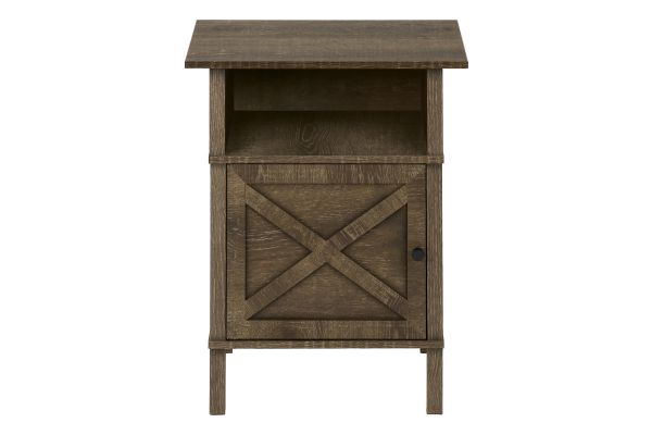 Monarch Specialties I 3811 - Dark Oak Accent Table