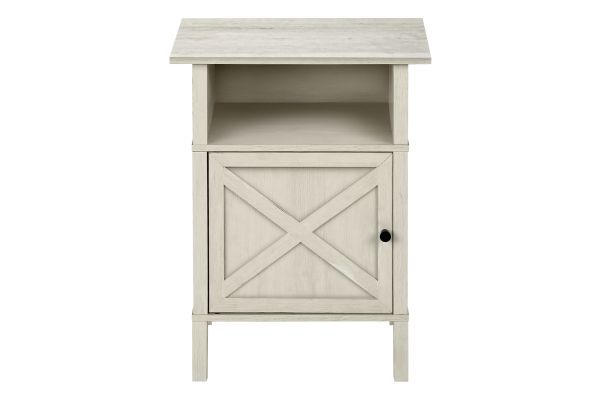 Monarch Specialties I 3812 - Washed Oak Accent Table
