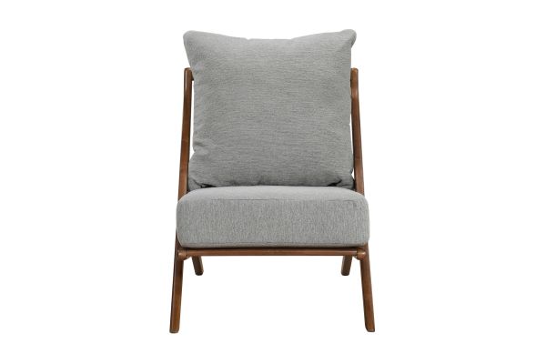 Audrey Grey Lounge Chair