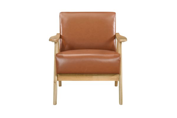 Damala Light Brown Accent Chair