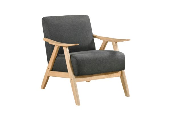 Damala Dark Grey Accent Chair