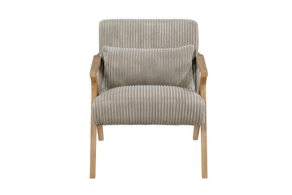 Nordic Cord Taupe Accent Chair