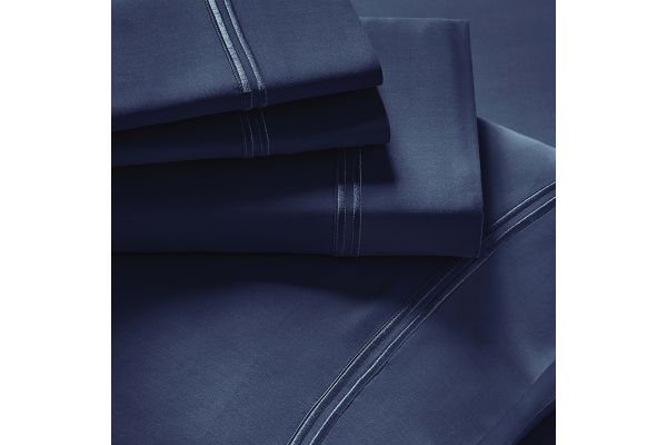 Premium Refreshing Tencel™ Lyocell Split Head King Sheet Set - Celestial Blue