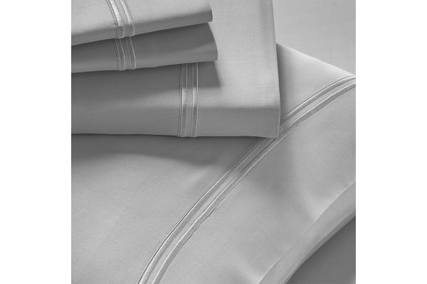 Premium Soft Touch Tencel™ Modal California King Sheet Set  - Dove Gray