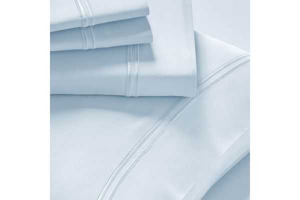 Premium Soft Touch Tencel™ Modal Twin XL Sheet Set  - Light Blue