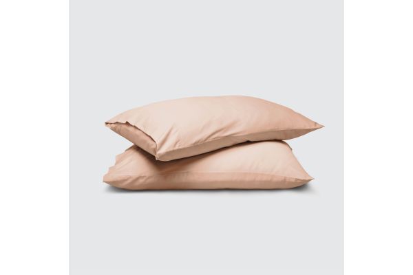 Weightless Cotton Standard Pillowcase Set - Blush Pink