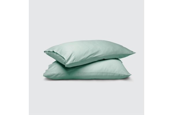 Weightless Cotton Queen Pillowcase Set - Seafoam